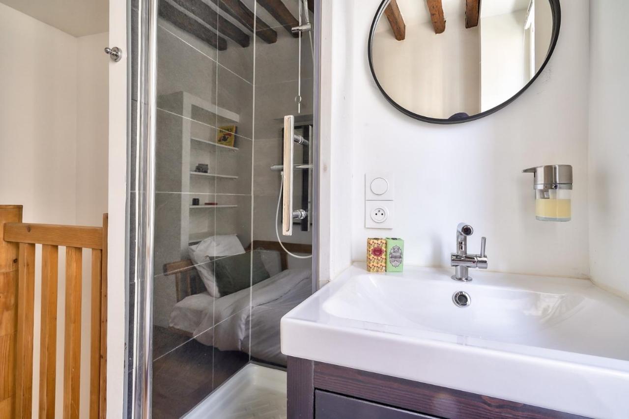 Cute And New Studio Duplex In The Heart Of Paris Exterior foto